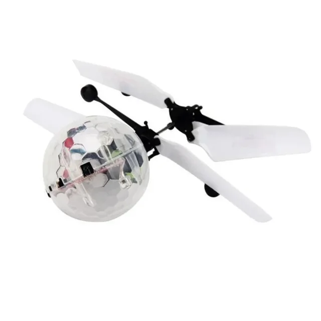 Boule volante lumineuse pour enfants, avion électronique à Induction infrarouge, jouets télécommandés, lumière LED, Mini hélicoptère – Image 5