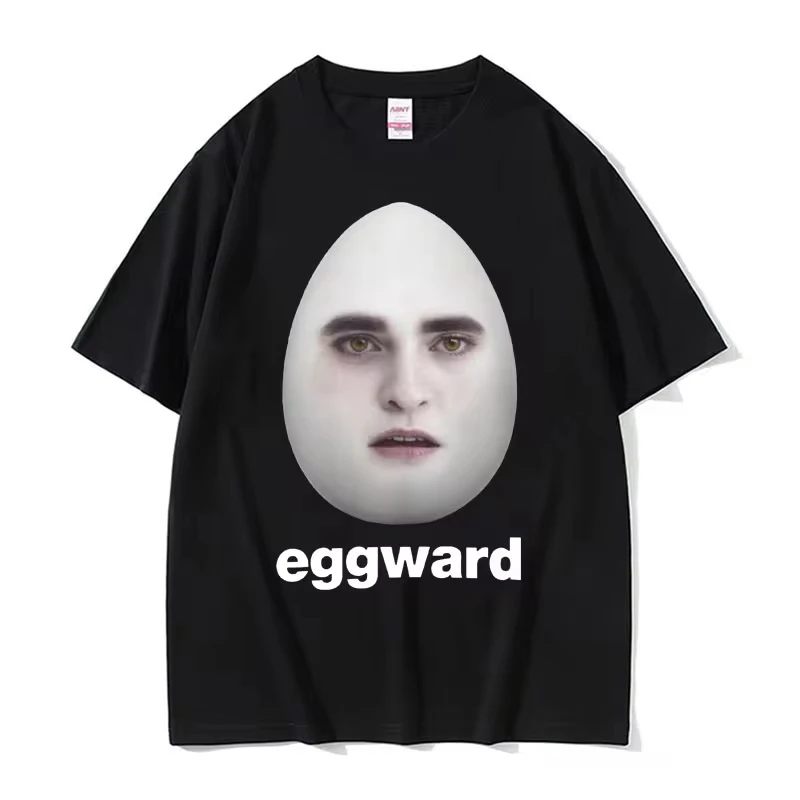 Chaud crépuscule oeuf drôle Meme t-shirt Edward Cullen parodie Humor t-shirt hommes femmes décontracté coton à manches courtes t-shirts hauts