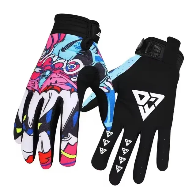 Fistplast – gants de cyclisme rétro Dragon, respirants, à doigts longs, vêtements de sport de plein air pour hommes et femmes, pour l'équitation – Image 2