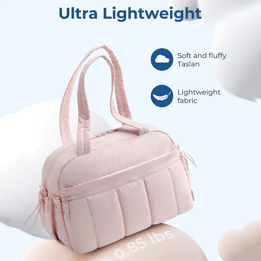 Sac à bagages séparation sèche et humide, sac polochon de voyage, sac de sport pour femmes avec sacs de week-end, sac de cabine étanche pour aéroport à main