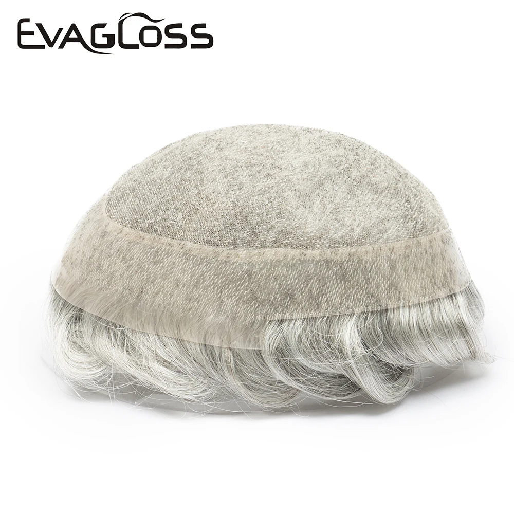 Australia Toupee Men Lace PU Base Wig For Men Male Hair Prosthesis Breathable Man Wig Capillary Prosthesis Replacement System