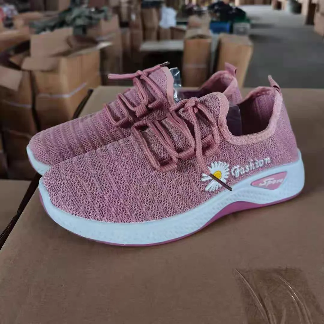 2025 chaussures de sport légères pour femmes, chaussures de sport pour adultes, chaussures en maille respirante, baskets confortables à semelle souple pour femmes