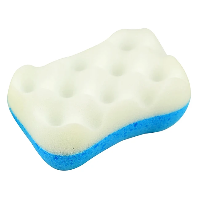 Éponge de bain douce, gommage corporel, brosse de Massage, gant de toilette, épurateur de peau, relaxation, exfoliante, soins de la peau, accessoires de douche – Image 3
