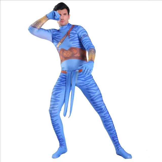 2025 Conjoined Trendy Avatar 3 Jack Natini Battle Suit Male and Female Adult Anime Costume Party Performance Costume – Image 2