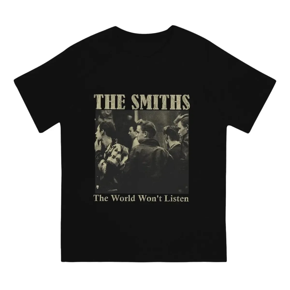 T-shirt manches courtes homme et femme, streetwear, en coton, hip hop, rock des années 80
