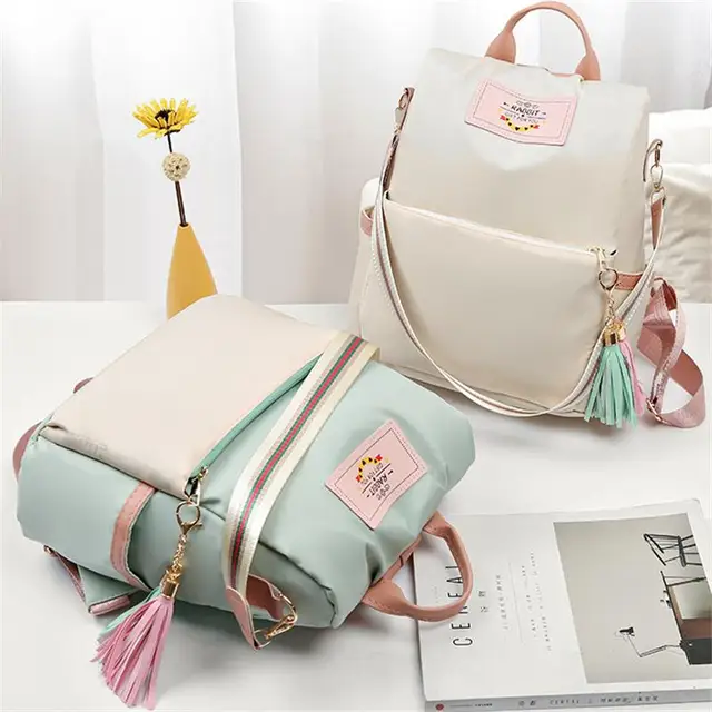Sac à Dos Oxford de Grande Capacité pour Femme, Fourre-Tout de Bonne Qualité, Nouvelle Collection – Image 3