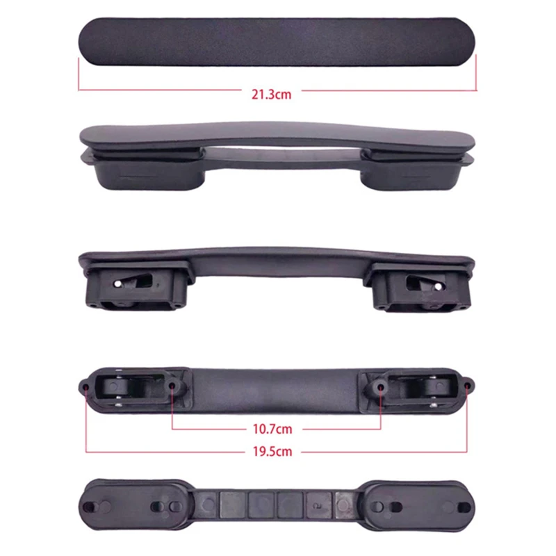 Poignée de sangle Flexible pour valise de voyage, poignées de transport de bagages, boîte à outils de remplacement, poignée remplaçable