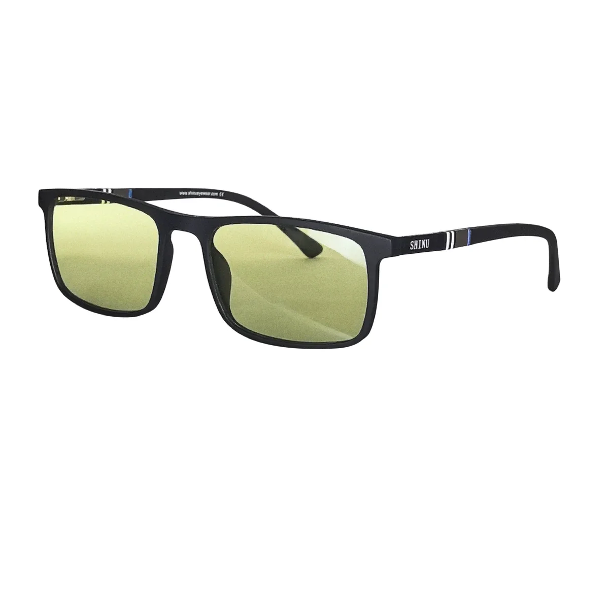 SHINU lunettes de lecture colorées hommes lumière bleue bloquant les lunettes intelligentes dioptrie standard bloquant la lumière bleue nocive seulement