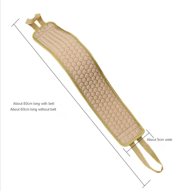 Douche exfoliante dos épurateur ceinture de bain serviette boule gant boue profonde propre coréen corps gant de toilette japonais arrière gommage tirer sangle – Image 6