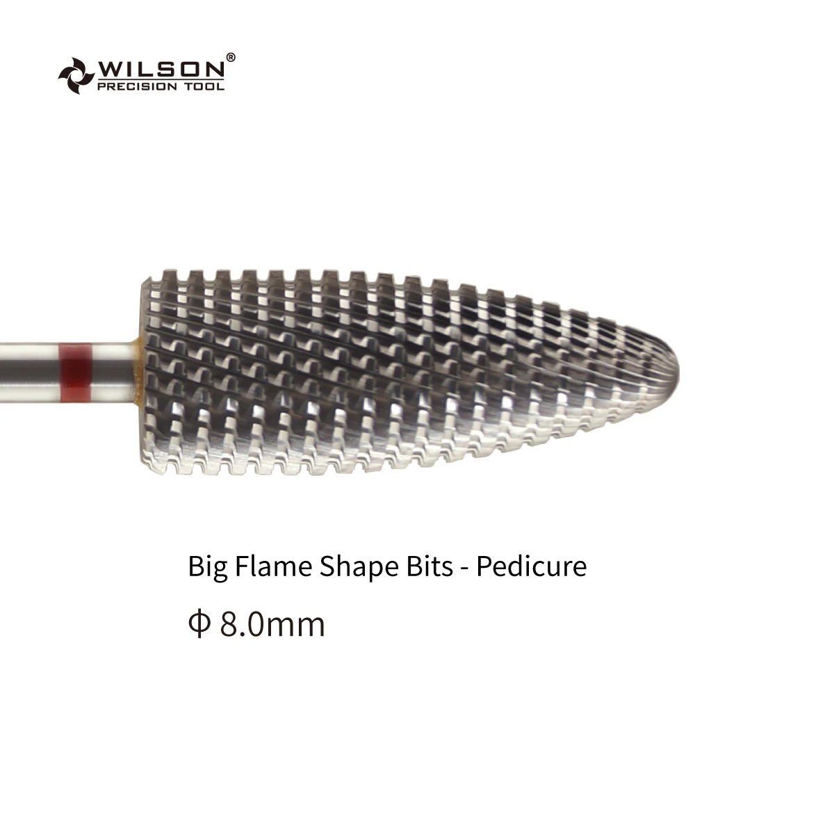 WILSON – accessoires en forme de flamme pour les ongles, outils de pédicure