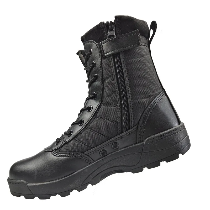 Bottes de désert pour entraînement physique, chaussures de randonnée en plein air, bottes tactiques dans la jungle, bottes de travail, chaussures de moto