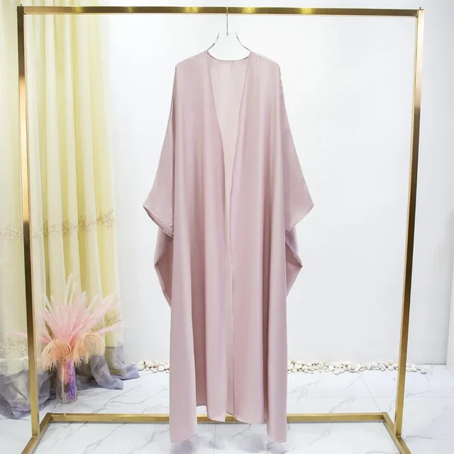 Abaya-Robe Longue à Manches sulfpour Femme Musulmane, Kaftan, Jilbabs, Cardigan, Manteau, Fibre Intérieure