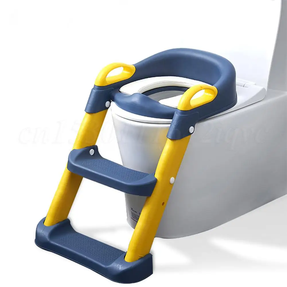 Repose-pieds pliable pour enfants, toilette à marches, siège de toilette, échelle de pot d'entraînement pour garçons et filles, enfants, bébé, T1