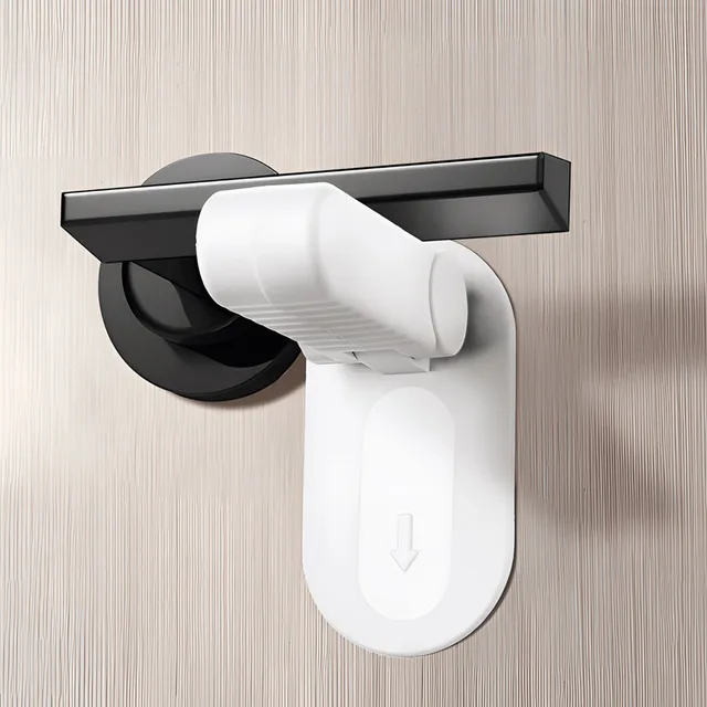 Serrure à levier de porte universelle, poignée Anti-ouverture, serrures de sécurité pour enfants et bébés, sans poinçon, multifonction, bouton caché, boucle, serrure de sécurité