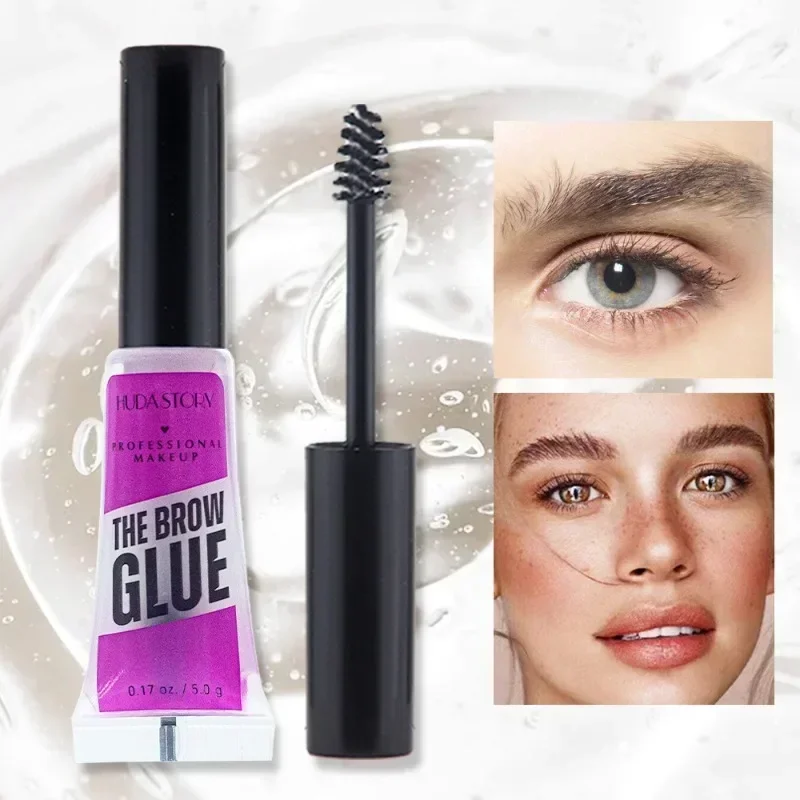 Nouveau savon Gel à sourcils sauvage imperméable à l'eau cire coiffante maquillage séchage rapide durable pommade à sourcils réglage naturel Transparent