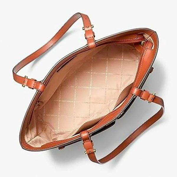 Michael Kors Jet Set Medium Logo Pocket Tote Bag – Image 3
