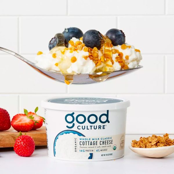 Good Culture Organic Whole Milk Classic Cottage Cheese - 16oz – Image 2