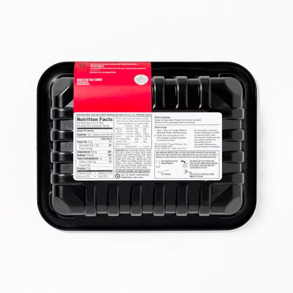 Teriyaki Beef Sirloin Strips - price per lb – Image 2