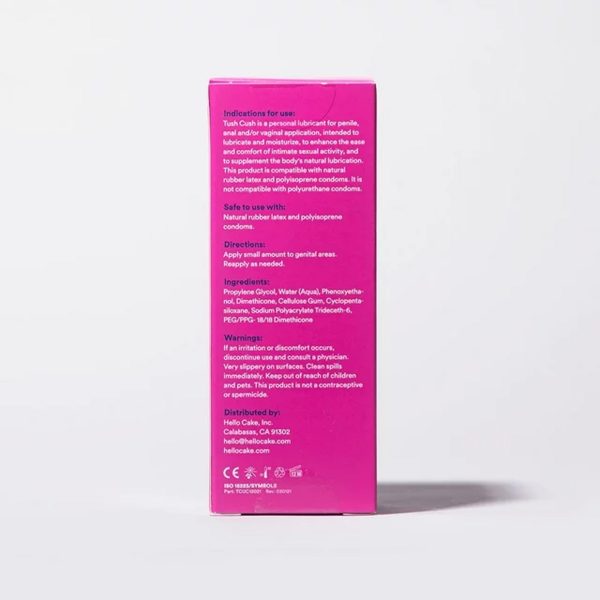 Hello Cake Tush Cush Lube, Personal Jelly Lubricant, Unisex, 1.7 fl oz – Image 2