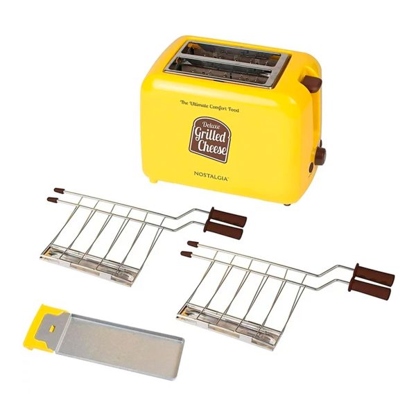 Nostalgia GCT2 Deluxe Grilled Cheese Sandwich Toaster – Image 2