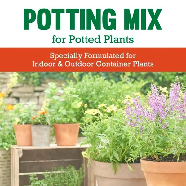 Expert Gardener Potting Mix for Potted Plants, 8 qt – Image 2
