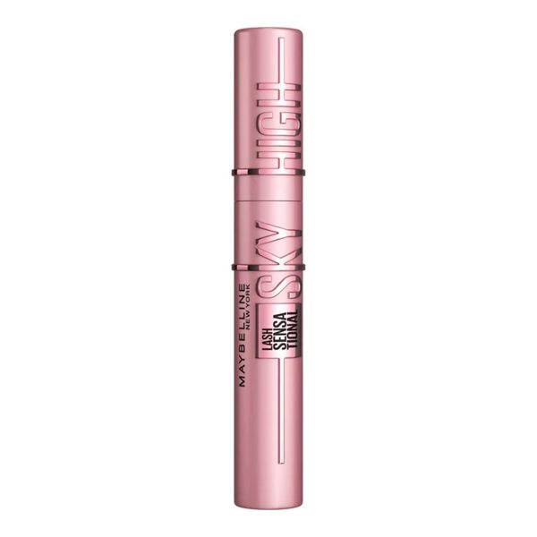 Maybelline Lash Sensational Sky High Washable Mascara, Blackest Black – Image 2