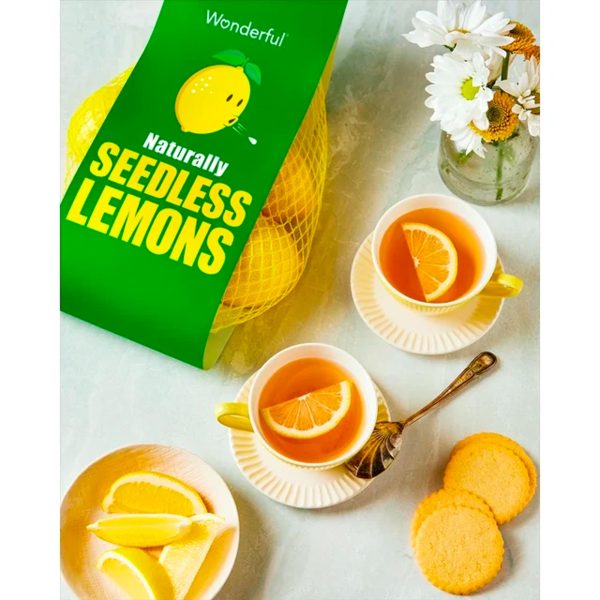 Fresh Seedless Lemons, 1 lb Bag – Image 3