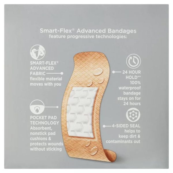 Equate Smart-Flex Advanced Bandages, 60 Count – Image 3