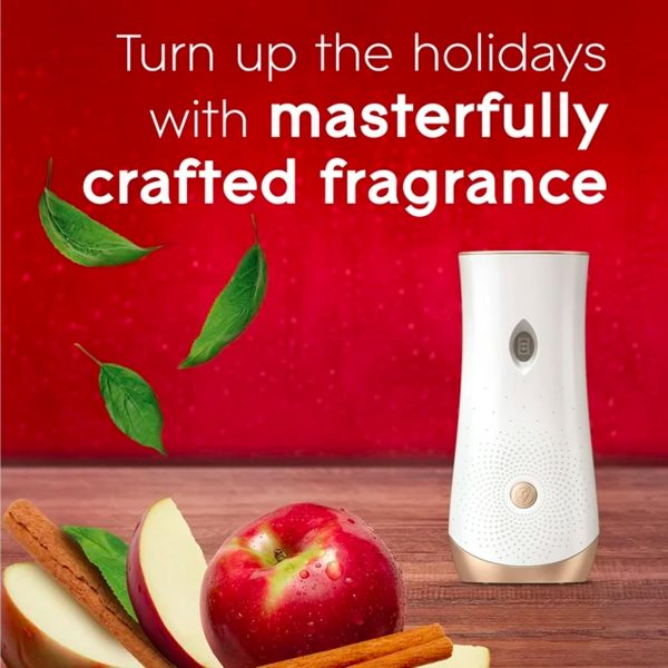 Glade Automatic Spray Refill, Air Freshener, Autumn Spiced Apple, 2 Refills, 6.2 oz Each – Image 2