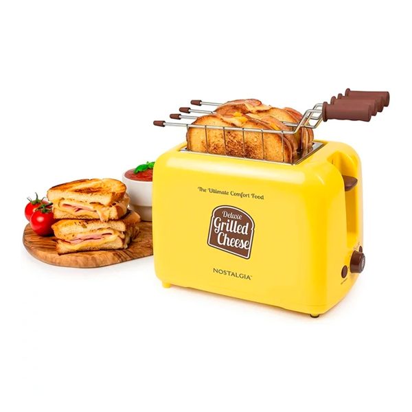 Nostalgia GCT2 Deluxe Grilled Cheese Sandwich Toaster – Image 3