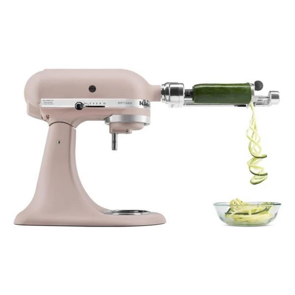 KitchenAid Artisan Series 5-Quart Tilt-Head Stand Mixer, Feather Pink, KSM150PS – Image 3
