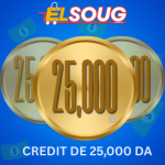 Recharge Portefeuille 25000 DA