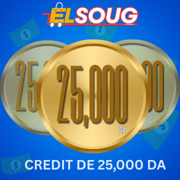 Recharge Portefeuille 25000 DA